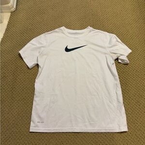Nike Dri-Fit Workout Training Workout Logo T-Shirt (Youth Size Large)